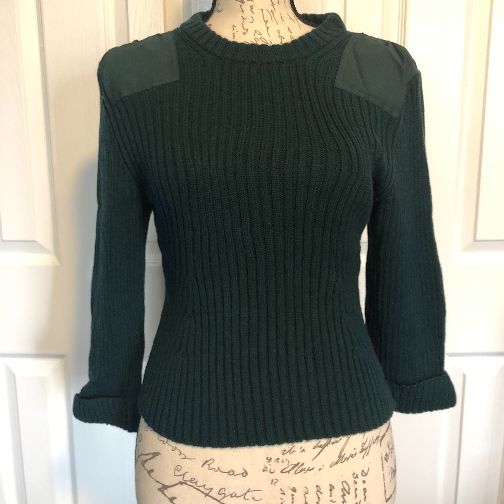 COPY - Nina Ricci Paris Sweater, Green, Medium/Small